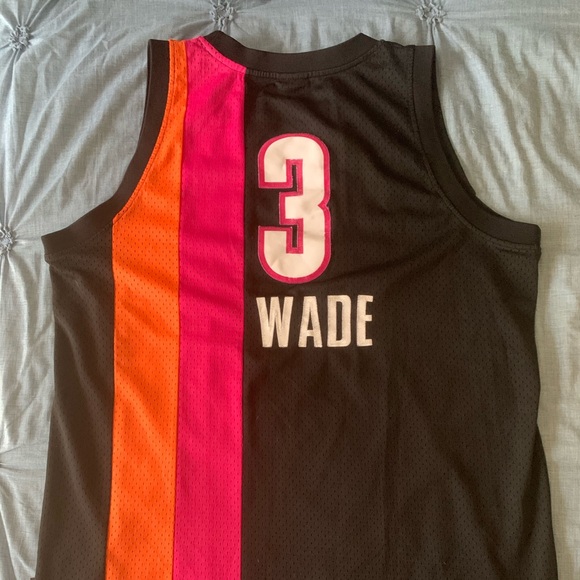 Reebok Other - 100% Authentic Dwyane Wade Heat Jersey Size L